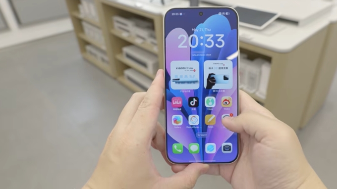 Phần nềm HyperOS 3.0 trên Xiaomi 17 Max
