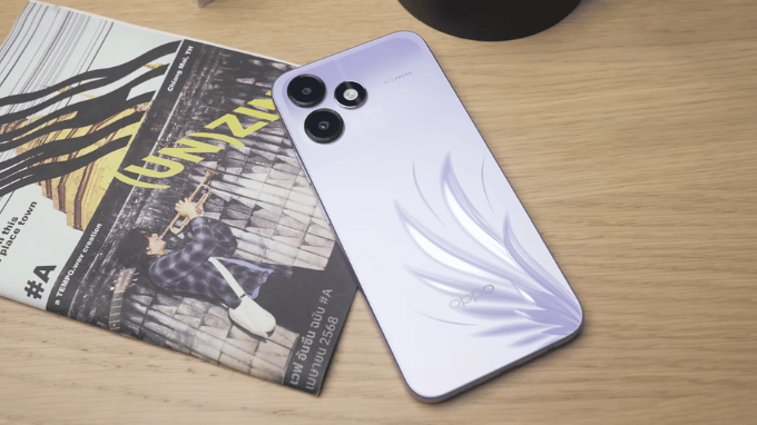 OPPO A6c có thiết kế dễ cầm