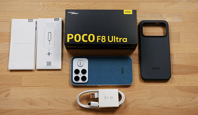 Poco F8 Ultra - Mạnh về hiệu năng chơi game