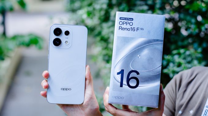 OPPO Reno16 F sở hữu vẻ ngoài thanh lịch