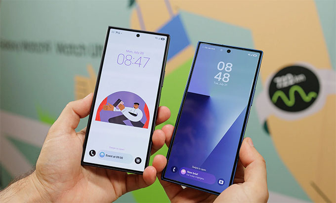 Galaxy Z Fold 8 Ultra vẫn giữ nguyên ngôn ngữ thiết kế và chất liệu của Galaxy Z Fold 7