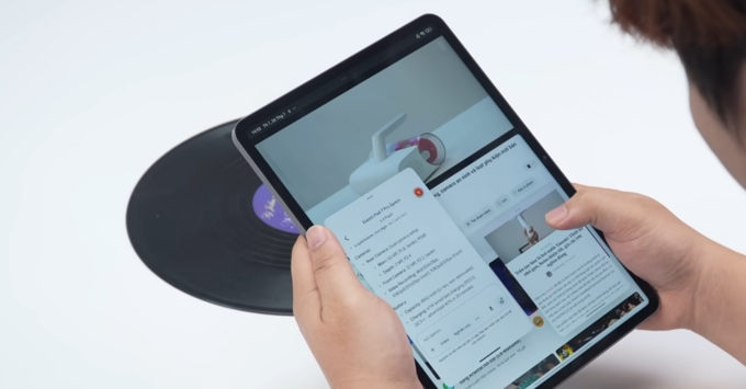 Xiaomi Pad 7 Pro tích hợp pin 8.850 mAh hỗ trợ sạc nhanh HyperCharge 67 W cho thời gian sử dụng dài