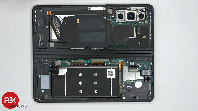 'Mổ bụng' Galaxy Z Fold 3, thật bất ngờ khi điểm sửa chữa chỉ đạt 2/10