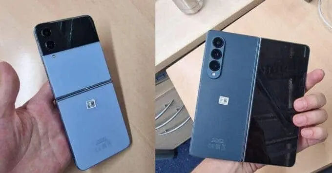 Xuất hiện hình ảnh thực tế của Galaxy Z Fold 4 và Galaxy Z Flip 4