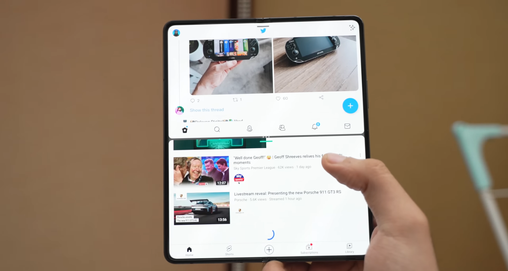Khả năng đa nhiệm với dung lượng 512GB trên Galaxy Z Fold 4