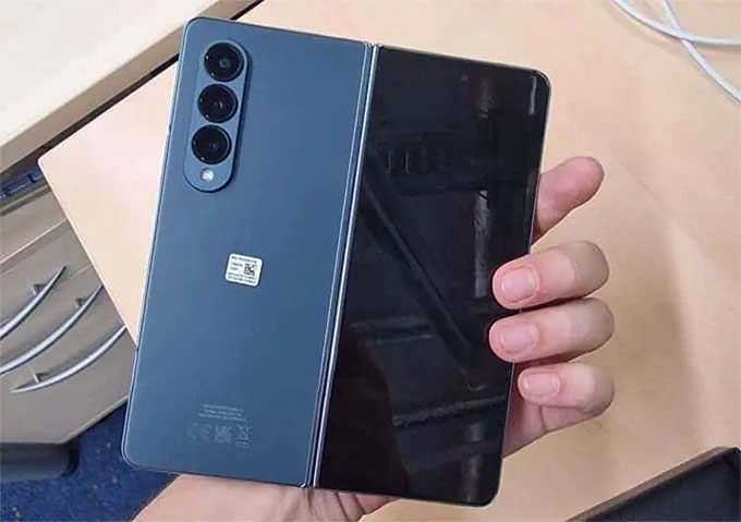 Xuất hiện hình ản trực tiếp của Galaxy Z Fold 4