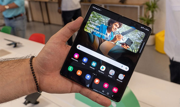 Màn hình Galaxy Z Fold 4 mang đến đa nhiệm tốt hơn