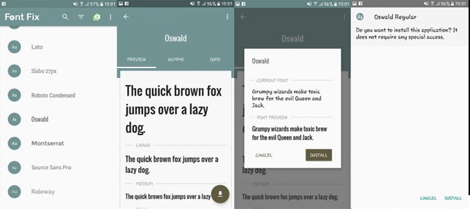 Cách thay đổi phông chữ trên điện thoại Android bằng điện thoại Samsung Galaxy