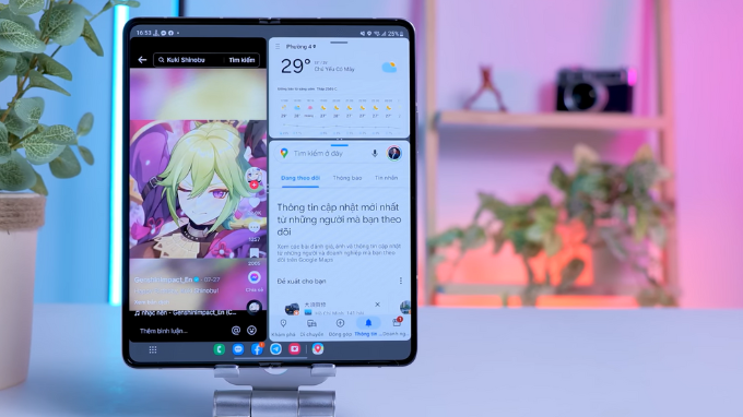 Galaxy Z Fold 5 512GB và trải nghiệm đa nhiệm đắt giá