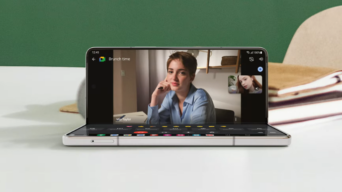 Không gian hiển thị thượng hạng từ Galaxy Z Fold 5