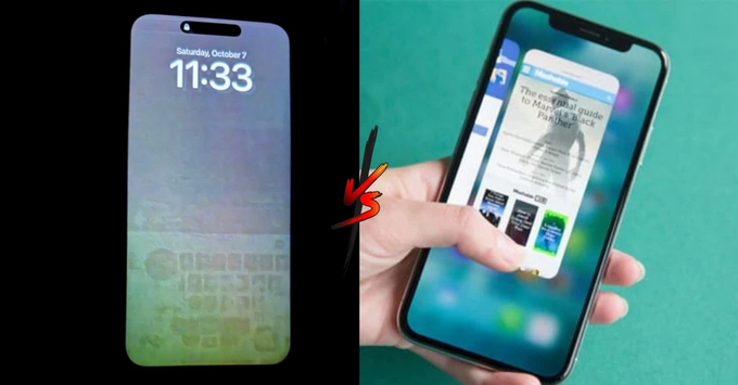 Sự khác biệt giữa hiện tượng burn-in và hiện tượng lưu ảnh là gì?