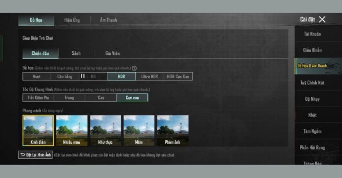 OPPO Reno12 chơi game có tốt không về PUGB