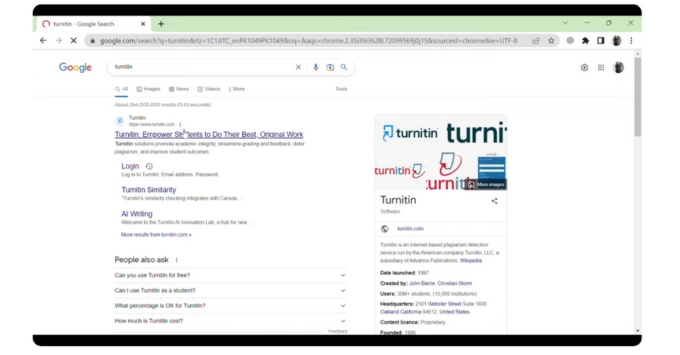 Turnitin là gì? Hướng dẫn sử dụng Turnitin sinh viên tìm kiếm