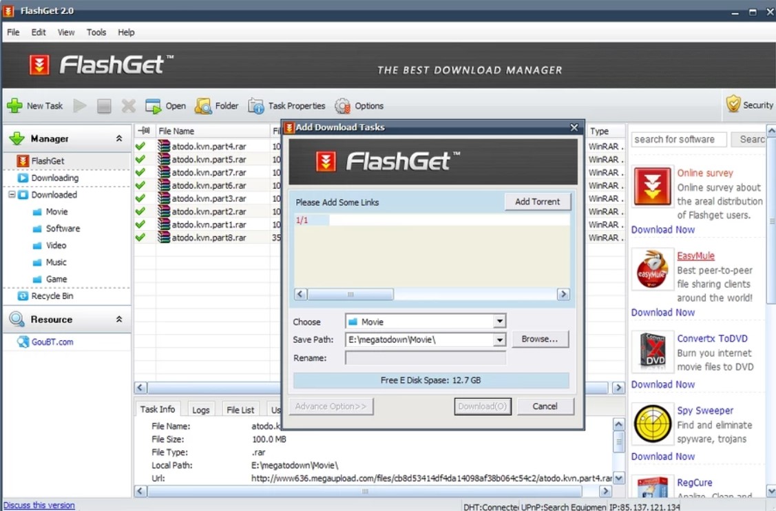 Falshget - Tổng hợp 10 phần mềm giúp download miễn phí mọi dữ liệu