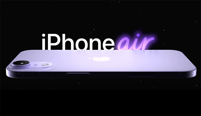 iPhone 17 'Air' sẽ hướng đến người dùng cần sự tuyệt vời thay vì hiệu năng