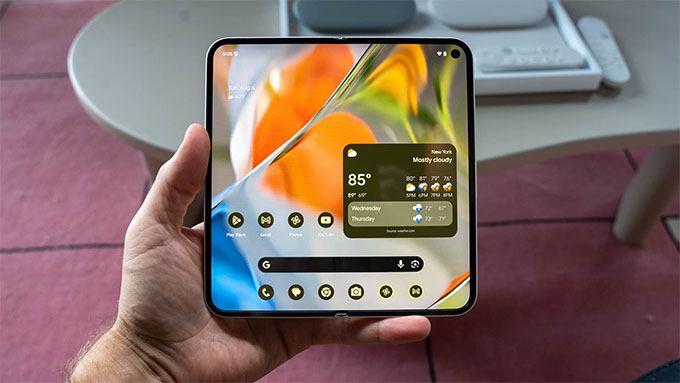 Google đã trang bị cho Pixel 9 Pro Fold kích thước màn hình chính 8 inch