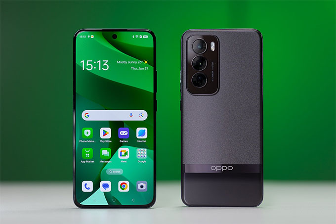 Oppo đã ra mắt Reno 12 Pro với màn hình AMOLED cong 6,7 inch