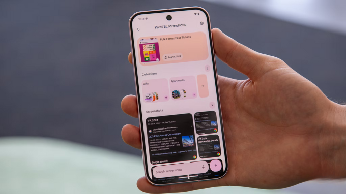 Tính năng mới Pixel Screenshots