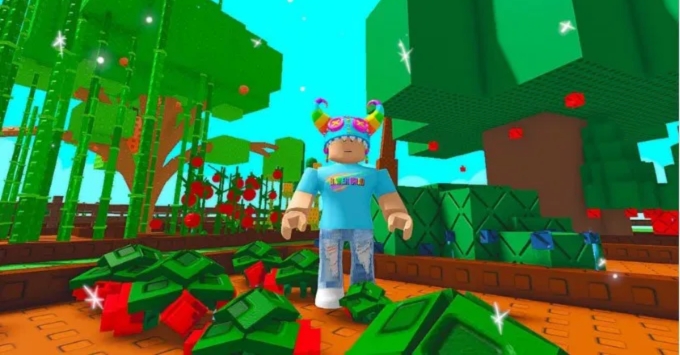 Hình ảnh logo Grow a Garden trò chơi mô phỏng làm vườn trên Roblox