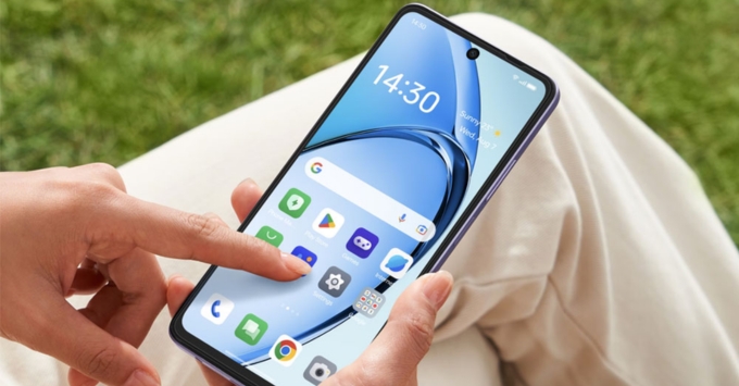 OPPO A5i 128GB với màn hình lớn sắc nét