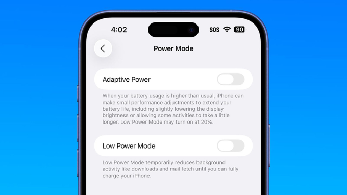 Adaptive Power Mode - bước tiến quan trọng trong việc quản lý năng lượng thông minh