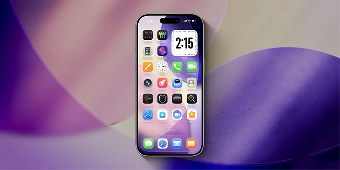 Giao diện Liquid Glass tinh tế hơn