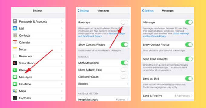 Hướng dẫn chi tiết cách bật iMessage trên iPhone nhanh chóng ai cũng làm được