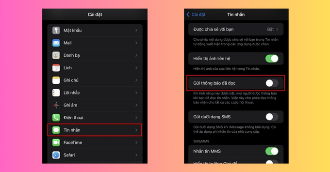 Thiết lập iMessage trên iPhone chi tiết
