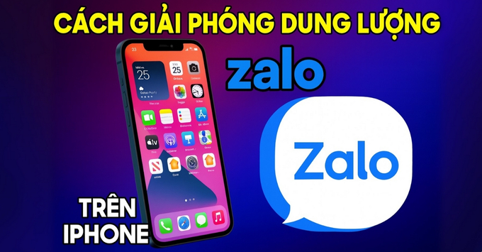 Cách giải phóng dung lượng zalo trên iPhone cực dễ 2025