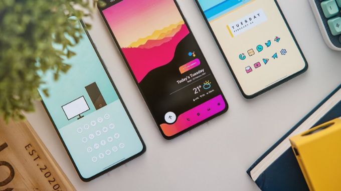 Sử dụng launcher mặc định