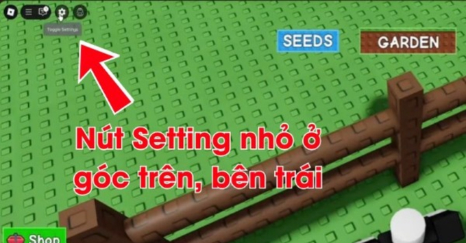 Khung cảnh khu vườn phát triển đầy màu sắc trong Grow a Garden