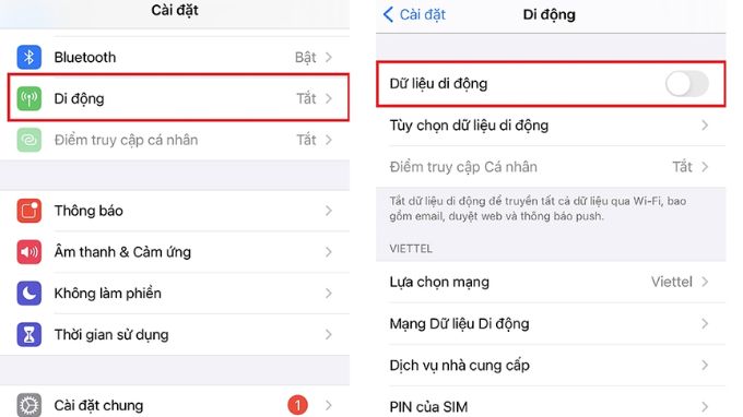 Cách chia sẻ 4G trên iPhone b1