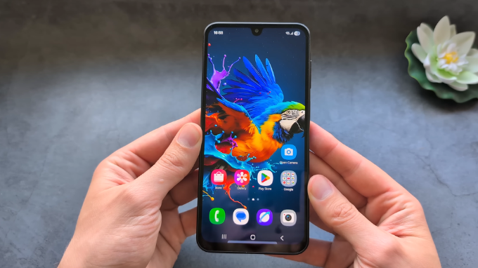 Galaxy A17 5G với màn hình Super AMOLED chất lượng tốt