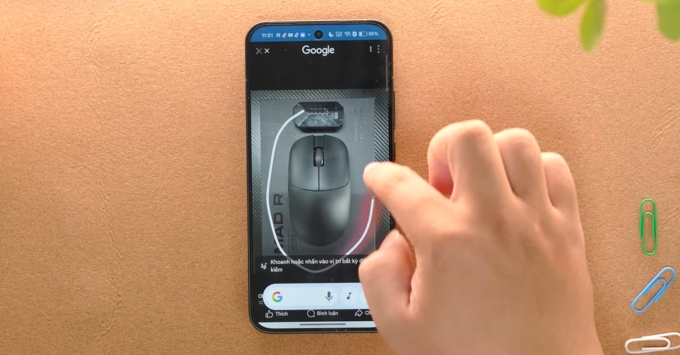 Mẹo dùng AI trên điện thoại Oppo để tìm kiếm nhanh chóng bằng cách khoanh tròn đối tượng