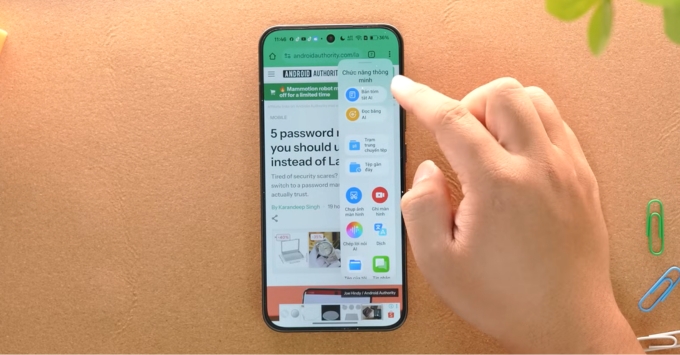 Mẹo dùng AI trên điện thoại Oppo để đọc lướt mọi website, tài liệu nhờ AI tóm tắt