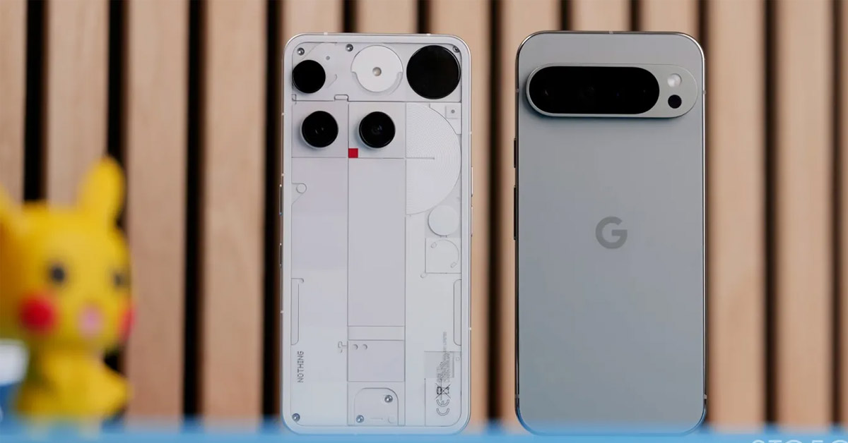 So sánh Nothing Phone (3) và Google Pixel 9 Pro: Chọn camera thông minh hay thiết kế độc đáo?