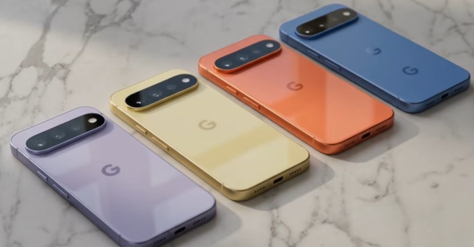 Google Pixel 11 Pro XL với 4 tùy chọn màu sắc thiết kế