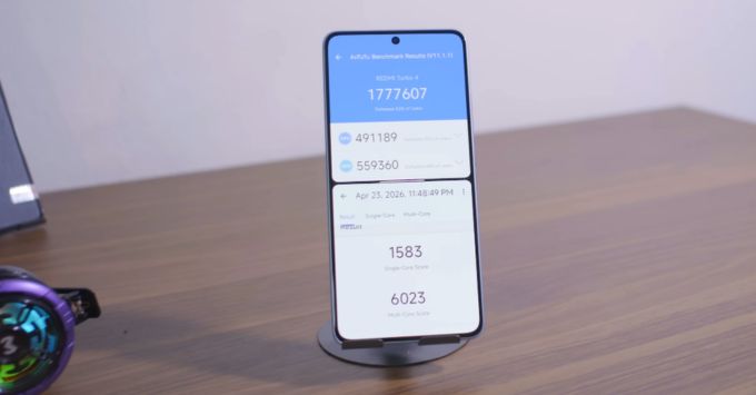 Redmi Turbo 4 cũ với chip Dimensity 8400 Ultra và màn hình AMOLED 120Hz