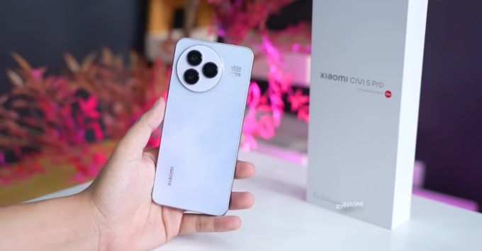 Xiaomi Civi 5 Pro cũ 5-7 triệu với thiết kế thời trang và camera 50MP