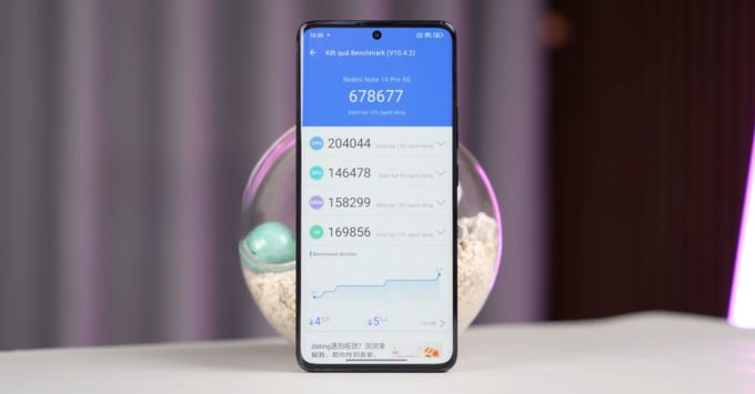 Xiaomi Redmi Note 14 Pro 5G cũ sở hữu chip MediaTek Dimensity 7300-Ultra