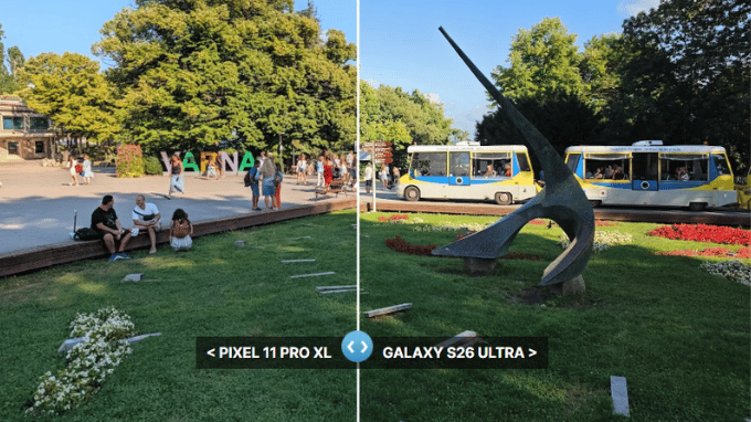 Pixel 11 Pro XL và Galaxy S26 Ultra theo đuổi hai cách xử lý ảnh khác nhau