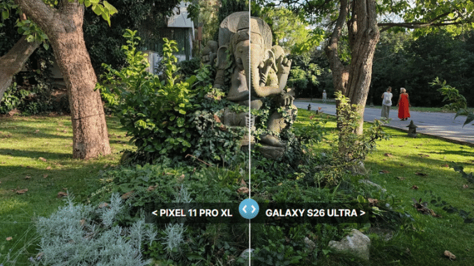 Pixel giữ vùng tối tốt hơn, Galaxy đẩy màu và tương phản mạnh hơn