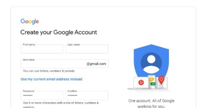 Chuẩn bị sẵn tài khoản Google hợp lệ và kết nối Internet ổn định trước khi tiến hành.
