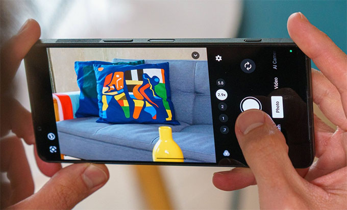 Sony Xperia 1 VIII trung thành với bộ ba camera 48MP quen thuộc