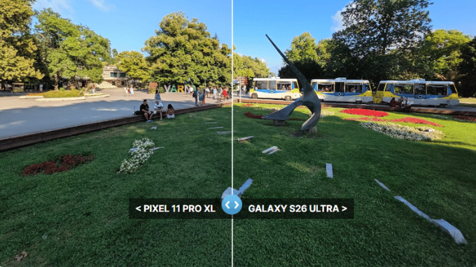 Galaxy cho màu rực hơn, Pixel giữ cảnh vật cân bằng hơn
