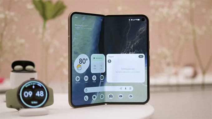 Điện thoại Pixel 11 Pro Fold được trang bị chip Google Tensor G6