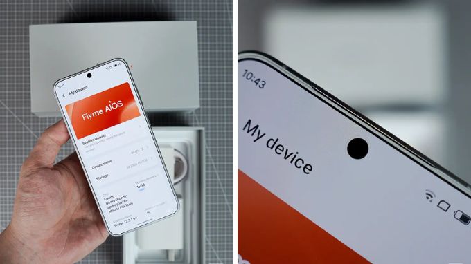 Meizu 22 sở hữu màn hình LTPO OLED kích thước 6.3 inch