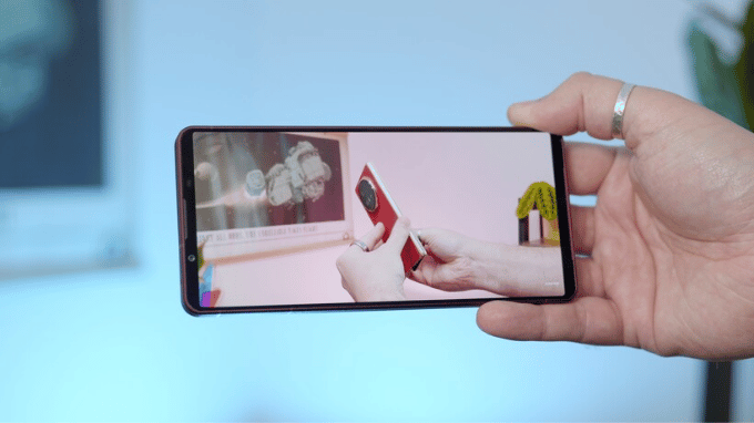Màn hình Xperia 1 VIII gần như giữ nguyên thế hệ trước