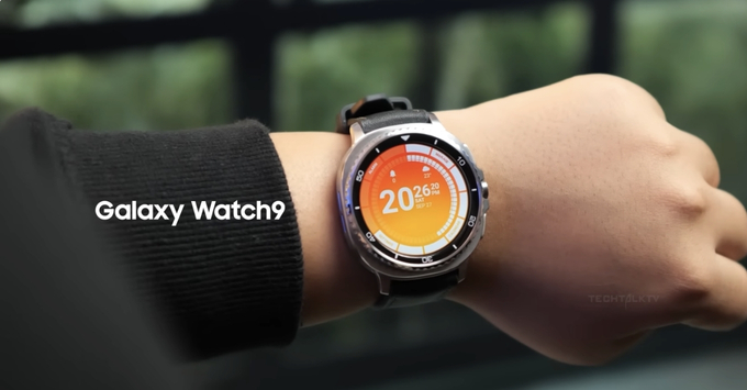 Cận cảnh thiết kế khung viền vuông cá tính và bền bỉ của Samsung Galaxy Watch 9.