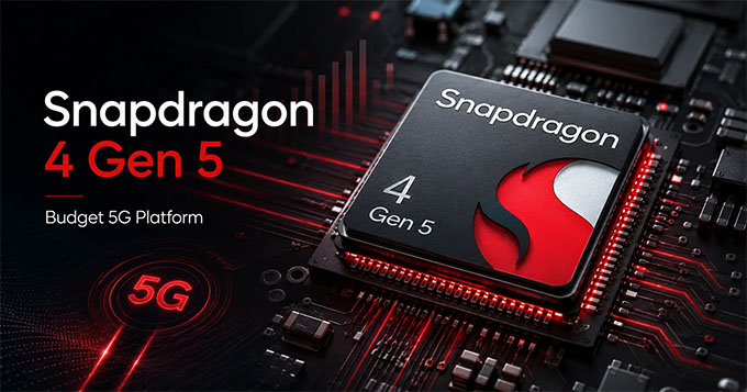 Snapdragon 4 Gen 5: Chip đầu tiên trên thế giới trình làng trên A7 Pro Max